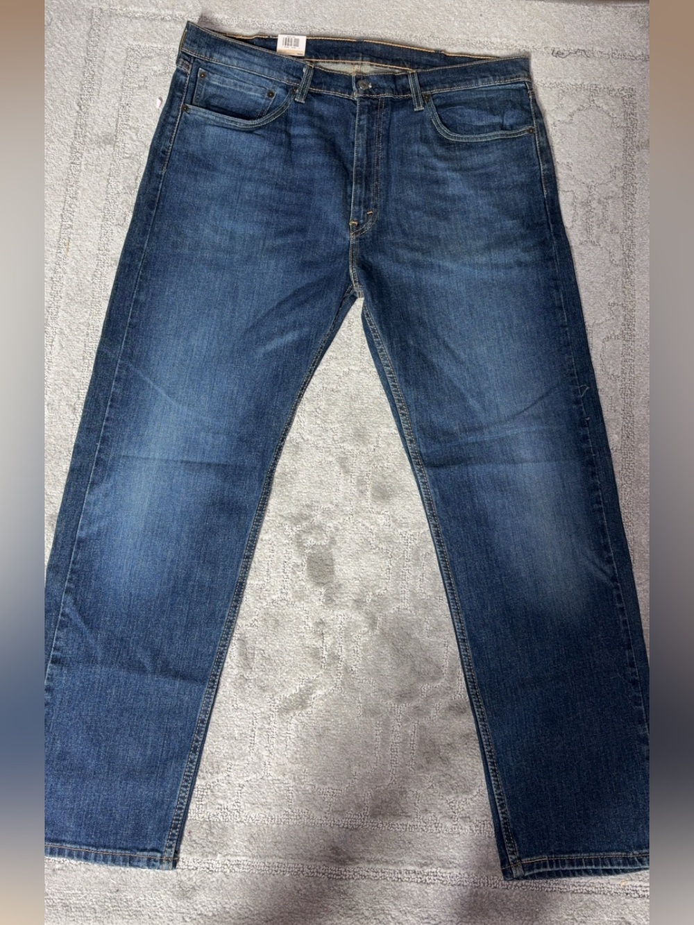 Levi's Men's Dark Blue Straight Jeans